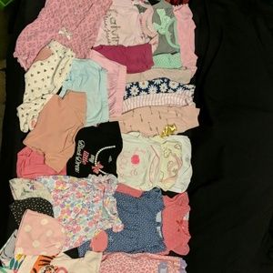 29 piece 0-3 mo girl lot